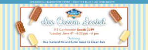 Blue Diamond Ice Cream Social at IFT