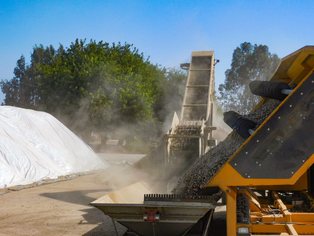 Building Stockpiles in Madera County