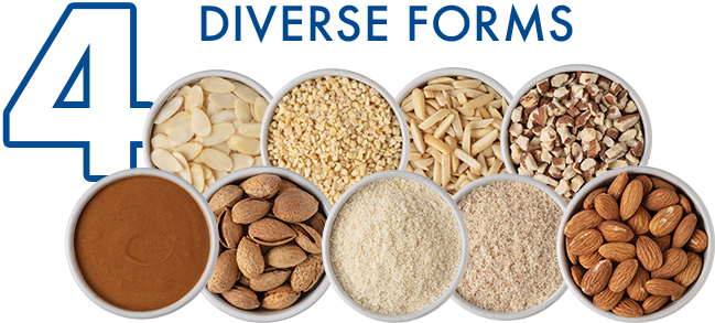 4-Diverse Forms with images of almond forms